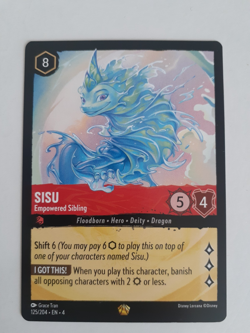 Lorcana Card SISU Empowered Sibling 125/204 Ursula's Return, Legendary, + TL! - Image 2