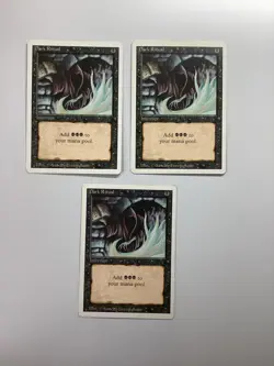 Dark Ritual 1994 Revised Edition MTG Playset - Image 1