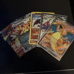 Charizard Pokemon Card Lot Of 5: 056(promo),20/159,183/165,54/91,SWSH133 NM ENG. - Image 1