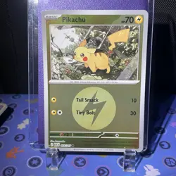 Pikachu Pokemon Ascended Heroes (Energy Pattern) 055/217 Reverse Holo NM-LP - Image 1