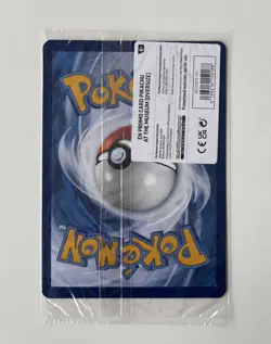 🌍🚚 Pikachu⚡at the Natural History Museum Pokemon Sealed JUMBO Promo Card (#2) - Image 2