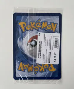 🌍🚚 Pikachu⚡at the Natural History Museum Pokemon Sealed JUMBO Promo Card (#2) - Image 3