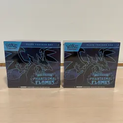 Pokemon Phantasmal Flames Elite Trainer Box ETB x2 - Image 1