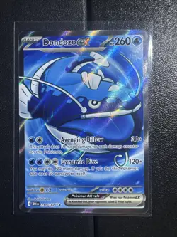 Pokemon TCG Dondozo EX 211/182 Ultra Rare Full Art S&V: Destined Rivals NM - Image 1