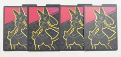 ETB Dividers Crown Zenith Lucario (Set Of 4) Pokemon TCG - Image 1