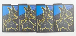 ETB Dividers Crown Zenith Lucario (Set Of 4) Pokemon TCG - Image 2