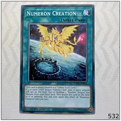 Numeron Creation - PHHY-EN052 - Common 1st Edition Yugioh - Image 1