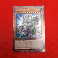 NM Dinowrestler Pankratops MP24 Quarter Century Secret Rare Yugioh - Image 1