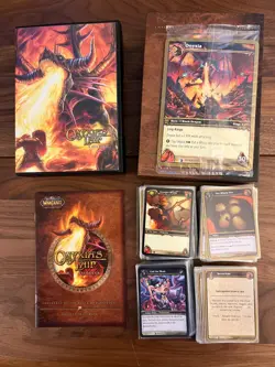 World of Warcraft TCG Onyxia Raid Deck WoW Upper Deck - Complete with Treasure - Image 2