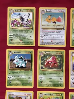 Jungle Set Pokemon Cards X32 Vintage Base Set WOTC (P38) - Image 2