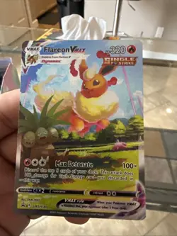 Flareon VMAX SWSH180 SWSH: Sword & Shield Promo Cards Holo - Image 1