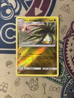 Pokemon Cards Alolan Exeggutor 114/181 Team Up Reverse Holo - Image 3