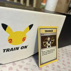 Pokemon TCG WOTC Holo Trainer Card #15/132 Brock Gym Heroes Unlimited Rare LP+ - Image 5