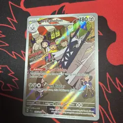 Archaludon 155/142 Sv07: Stellar Crown Holo Full Art Pokemon Card Near Mint - Image 2