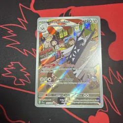 Archaludon 155/142 Sv07: Stellar Crown Holo Full Art Pokemon Card Near Mint - Image 3