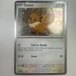Eevee - 200 (Cosmos Holo) SVP200 Sv: Scarlet & Violet Promo Cards Holo - Image 1