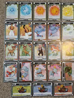 Kingdom Hearts Trading Card Game 34 Cards TCG Disney Square Enix - Image 2