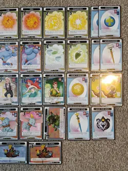 Kingdom Hearts Trading Card Game 34 Cards TCG Disney Square Enix - Image 3