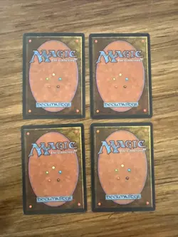 4x Red Elemental Blast - MtG Fourth 4th Edition Regular LP - Image 2