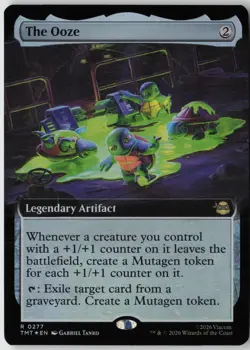 The Ooze (Extended Art) (277) - Foil - Teenage Mutant Ninja Turtles (TMT) - NM - Image 1