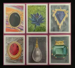 MTG Magic Black Lotus Mox SET Altered Proofs Dan Frazier Artist Power 9 - Image 1