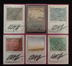 MTG Magic Black Lotus Mox SET Altered Proofs Dan Frazier Artist Power 9 - Image 2