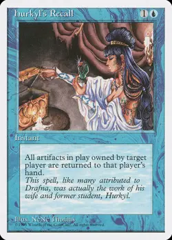 MTG Hurkyl's Recall MTG Core Set 4th Edition Regular - Image 1
