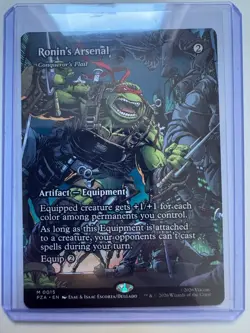 Ronin's Arsenal - Conqueror's Flail (Borderless) #0015 Non-Foil TMNT NM ENG MTG - Image 1