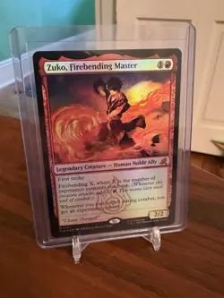 Zuko, Firebending Master FOIL - NM/Unplayed - Avatar - TLE EN M 0127 - Image 1