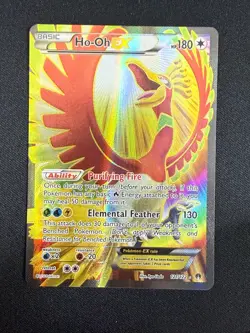 Ho-Oh-EX - 121/122 - Full Art Ultra Rare BREAKPoint - Pokemon (LP) - Image 1