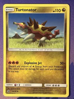 Turtonator 50/70 Dragon Majesty Pokemon TCG Uncommon - Image 1