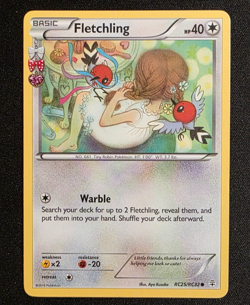 Fletchling RC25/32 Pokemon Generations Radiant Collection MP - Image 1