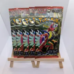 5 x Pokemon TCG Scarlet EX SV1s Sealed Japanese Booster Packs | UK Seller - Image 1