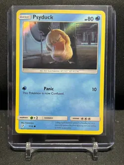 Psyduck 7/18 Holo Pokemon 2019 Detective Pikachu - LP - Image 1