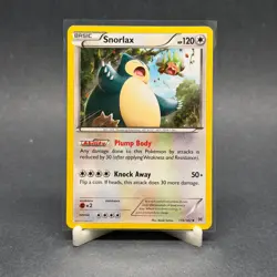 Pokemon Snorlax 118/162 XY - BREAKthrough Non-Holo (MP) - Image 1