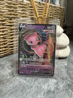 Pokemon TCG Mew V Fusion Strike Ultra Rare 113/264 NM/MINT - Image 1