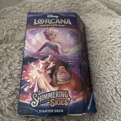 Disney Lorcana Trading Card Game - Starter Deck Set 5 Amethyst & Ruby Card Game - Image 1