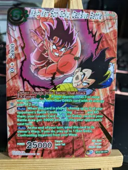 Kaio-Ken Son Goku, Decisive Battle BT15-066 SPR NM Dragonball Super Card 5 - Image 1