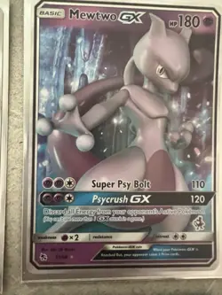 Pokemon Card GX Bundle Bulk Lot x6 Near Mint Full Art Slip Cases - Image 3