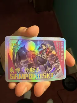 Honkai Star Rail Sampo Koski SSR-011 Holo Rare Goddess Story Anime Card - Image 1