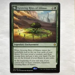Growing Rites of Itlimoc - Ixalan Rare Legendary Enchantment Green 191 Regular - Image 1