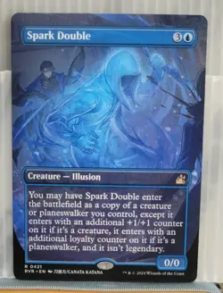 Mtg SPARK DOUBLE ANIME BORDERLESS NM RVR 0421 -Argo- - Image 1