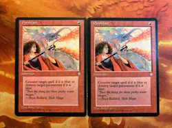 MTG 2 x Pyroblast Ice Age Lightly Played Condition Red Vintage!!! - Image 1