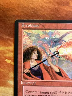 MTG 2 x Pyroblast Ice Age Lightly Played Condition Red Vintage!!! - Image 3
