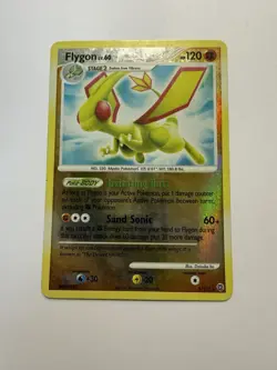 Pokemon TCG Flygon Secret Wonders 5/132 Reverse Holo Holo Rare - Image 1
