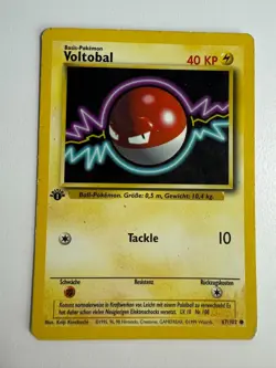 Voltorb [1st Edition] | Base Set [67/102] | Common | DE | Pokemon TCG - Image 1