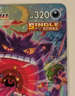 Pokemon Gengar VMAX Alternate Art Secret Rare Holo 271/264 Fusion Strike - Image 3
