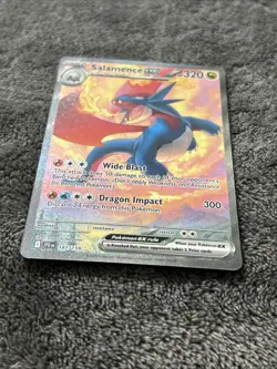 Pokemon TCG Salamence EX Journey Together Special Illustration Rare Holo 187/159 - Image 2