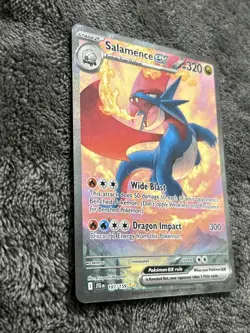 Pokemon TCG Salamence EX Journey Together Special Illustration Rare Holo 187/159 - Image 3