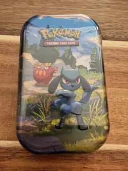 NEW Pokemon TCG: Mega Evolution - Ascended Heroes Mini Tin: Riolu & Darumaka 🔥 - Image 1